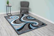 STAR Rug DESIGN 1308 Red 8x11 (7'8x10'8")"