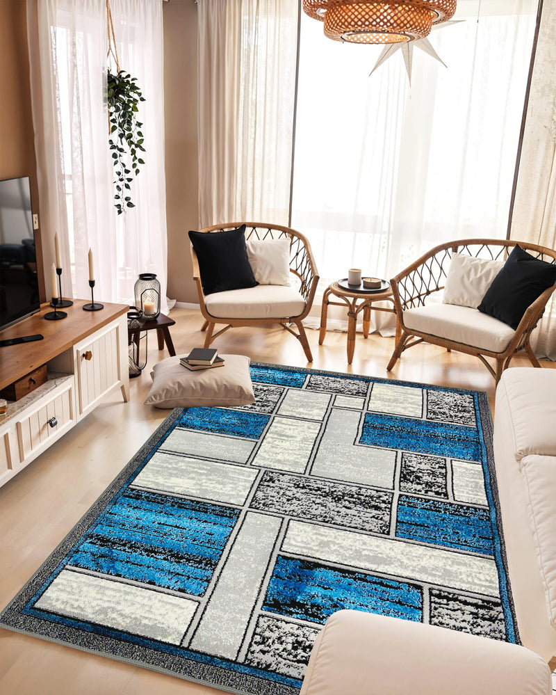 STAR Rug DESIGN 1309 Red 8x11 (7'8x10'8")"