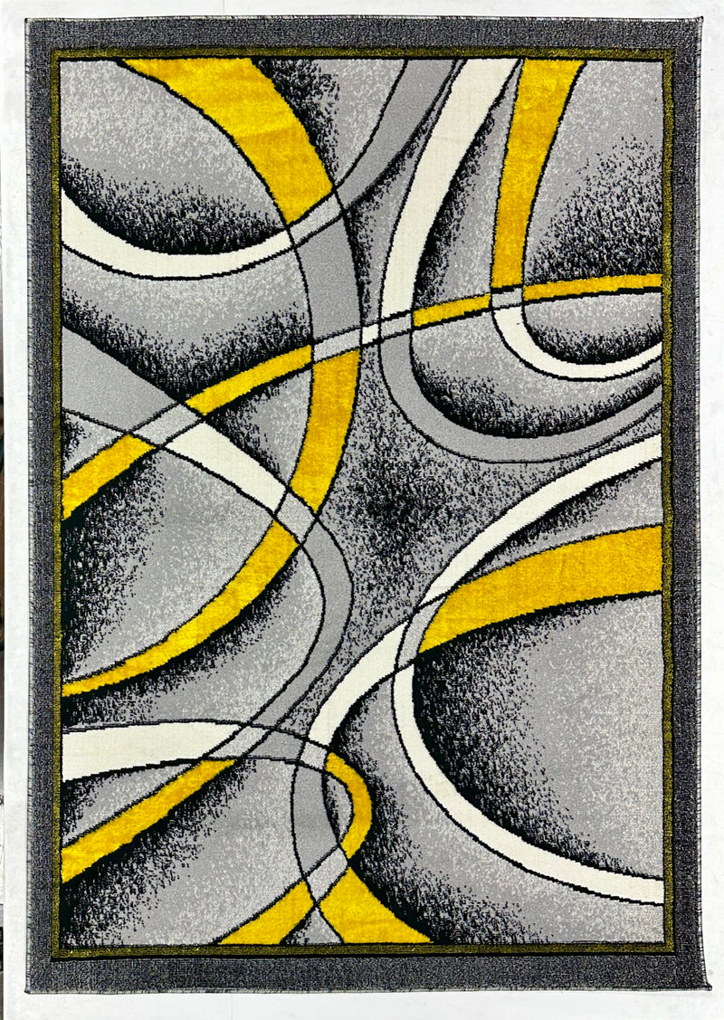 STAR Rug DESIGN 1310 Grey 8x11 (7'8x10'8")"