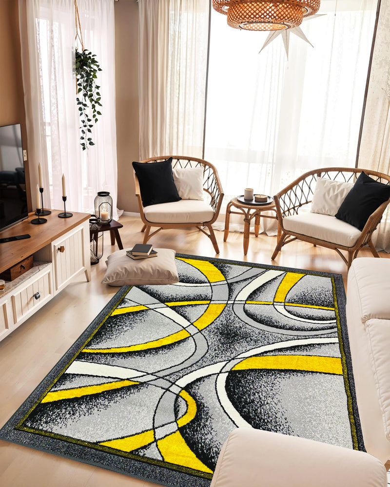 STAR Rug DESIGN 1310 Turquoise 5x8 (5'2x7'5")"