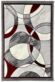 STAR Rug DESIGN 1314 Red 5x8 (5'2x7'5")"