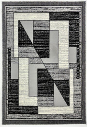 STAR Rug DESIGN 1316 Black 8x11 (7'8x10'8")"