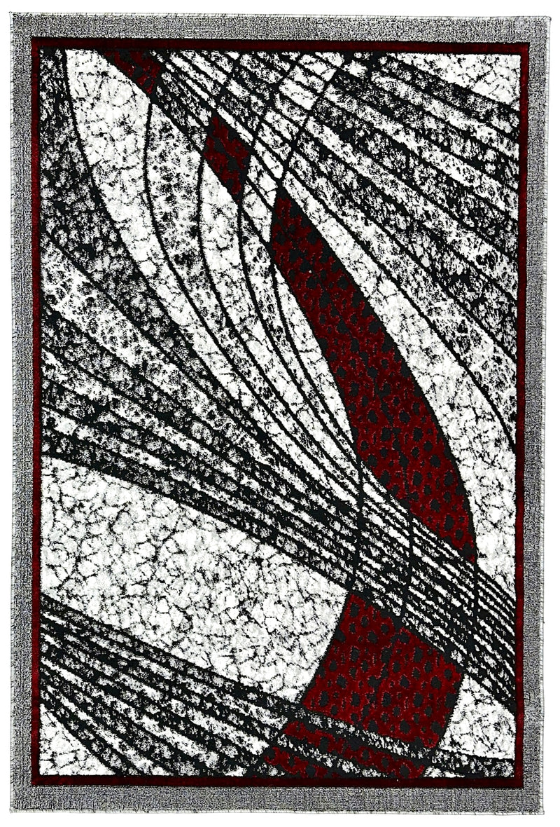 STAR Rug DESIGN 1318 Red 8x11 (7'8x10'8")"