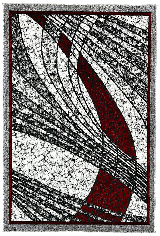 STAR Rug DESIGN 1318 Red 8x11 (7'8x10'8")"