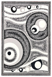 STAR Rug DESIGN 1320 Black 8x11 (7'8x10'8")"