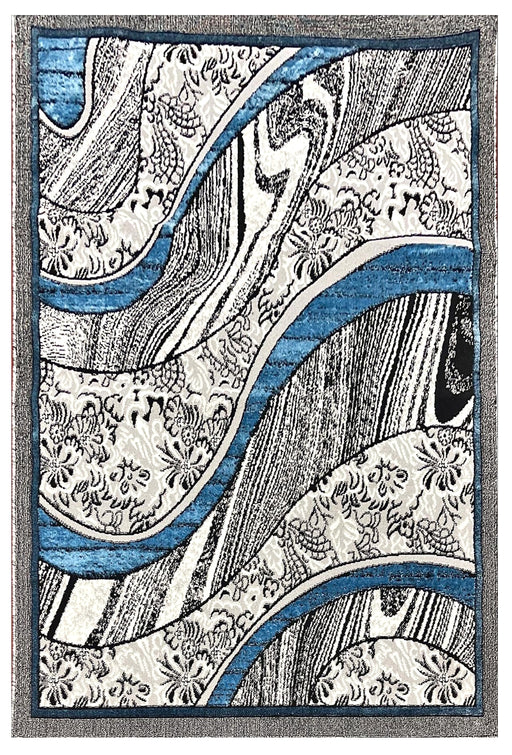 STAR Rug DESIGN 1321 Turquoise 8x11 (7'8x10'8")"