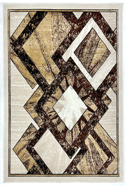 STAR Rug DESIGN 1325 Beige 5x8 (5'2x7'5")"