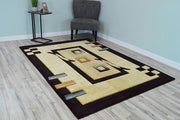 PREMIUM Rug Design 1347 Turquoise 5x8 (5'2x7'5")"