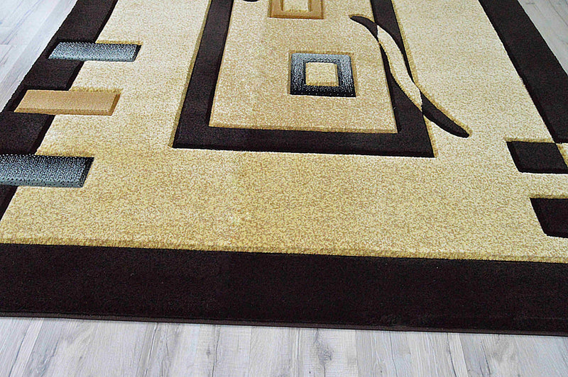 PREMIUM Rug Design 1347 Grey 5x8 (5'2x7'5")"
