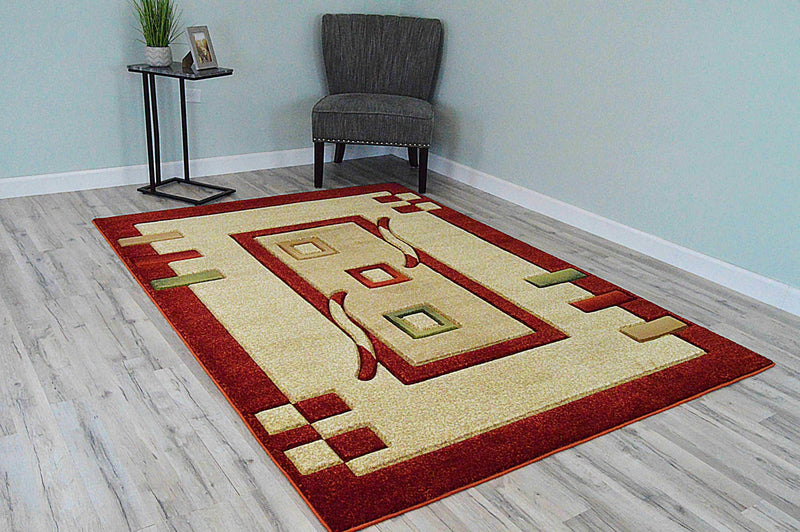 PREMIUM Rug Design 1347 Grey 2x4 (2'6x3'9")"
