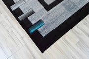 PREMIUM Rug Design 1347 Black 2x4 (2'6x3'9")"