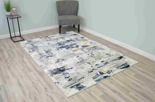 TRENDY Rug Design 1403 Blue 8x11 (7'8x10'8")"