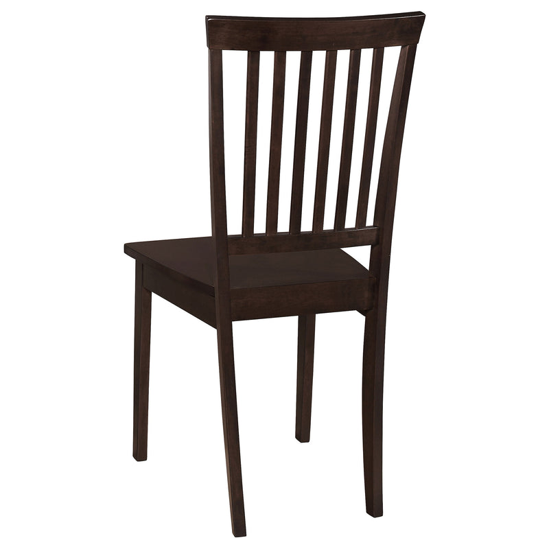 Juego de mesa de comedor rectangular de 5 piezas Gomez, Capuchino