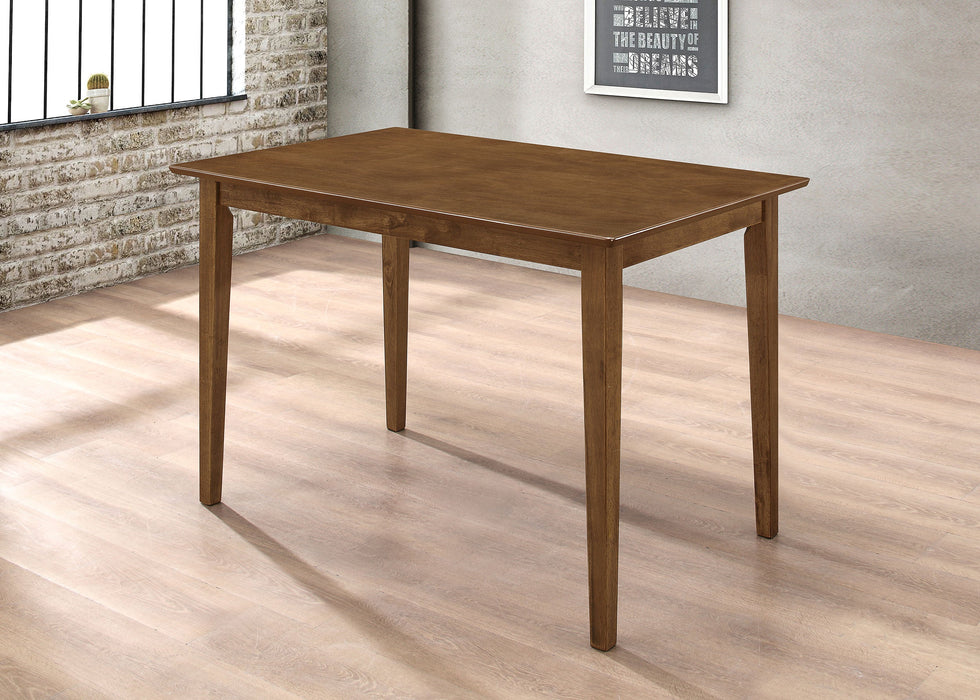 Gomez  Rectangular Dining Table Set Cappuccino