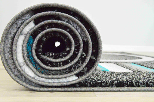 PREMIUM Rug Design 1509 Turquoise 2x4 (2'6x3'9")"