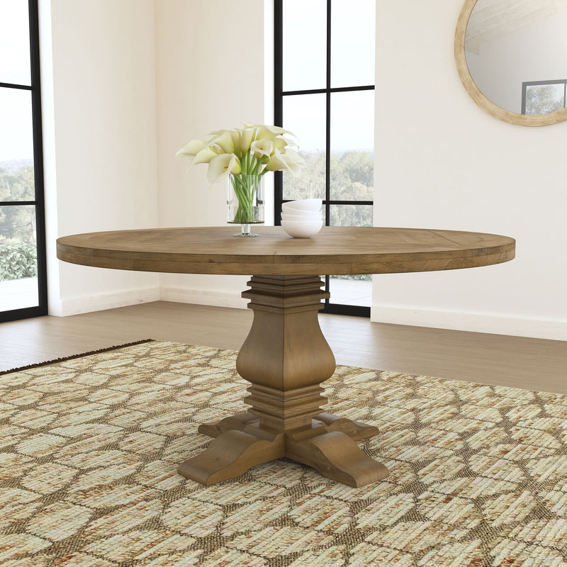 Mesa de comedor de madera Florence de 60 pulgadas