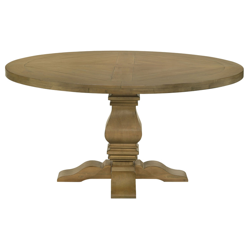 Mesa de comedor de madera Florence de 60 pulgadas