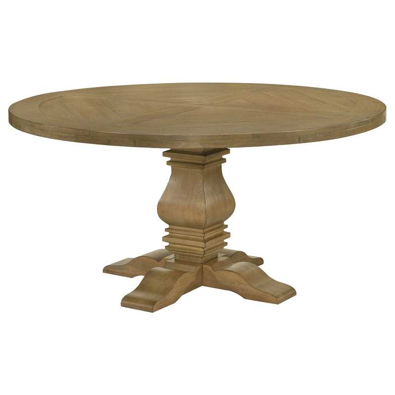 Mesa de comedor de madera Florence de 60 pulgadas