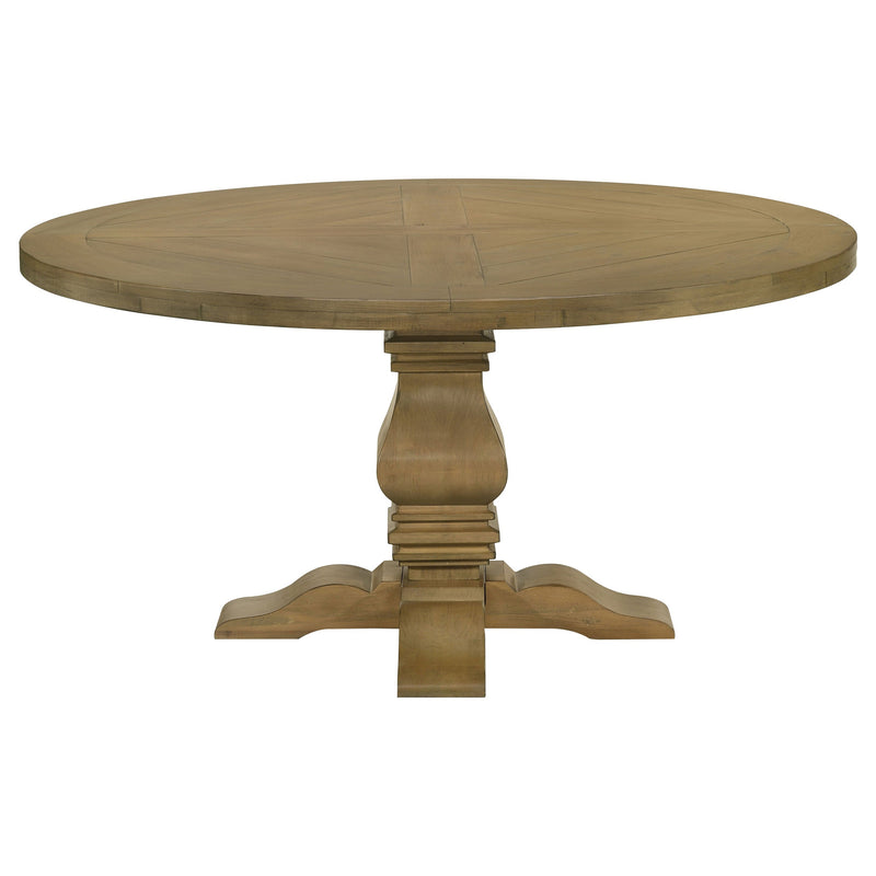 Mesa de comedor de madera Florence de 60 pulgadas
