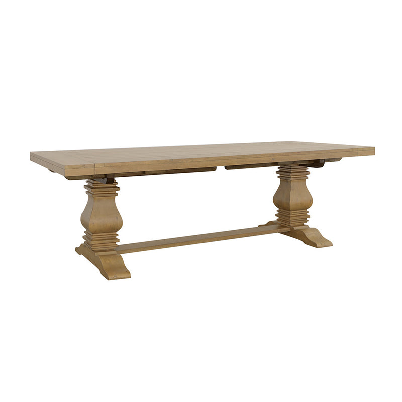 Mesa de comedor extensible Florence de 126 pulgadas