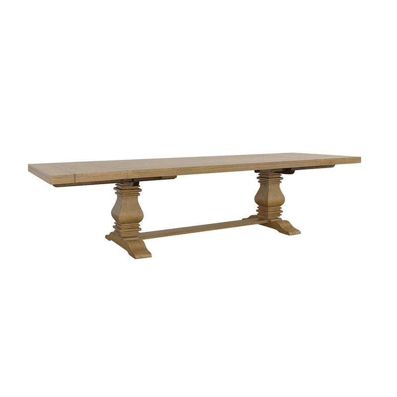 Mesa de comedor extensible Florence de 126 pulgadas