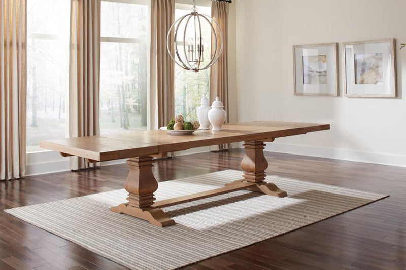 Mesa de comedor extensible Florence de 126 pulgadas