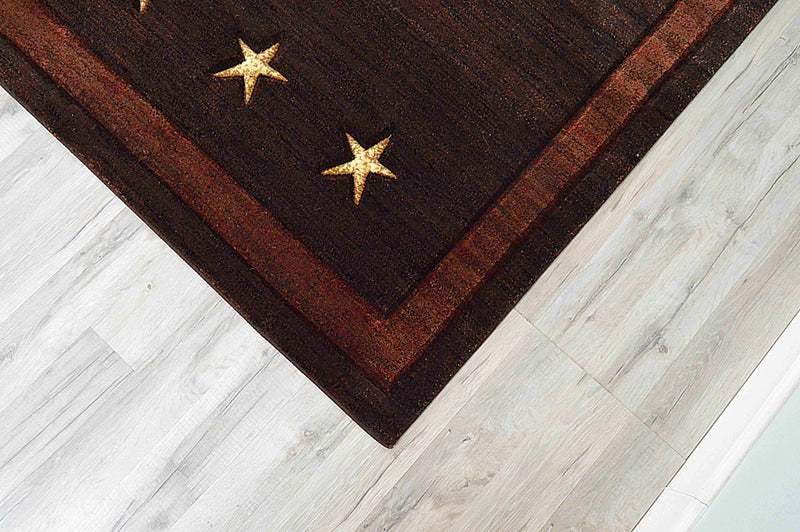 PREMIUM Rug Design 1806 Navy 5x8 (5'2x7'5")"