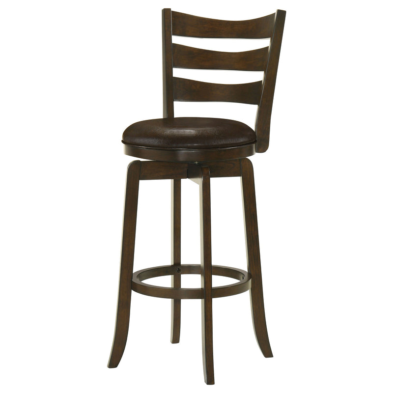 Murphy Wood Pub Height Swivel Bar Chair