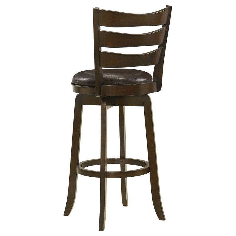 Murphy Wood Pub Height Swivel Bar Chair