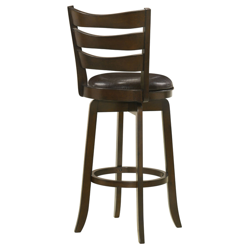 Murphy Wood Pub Height Swivel Bar Chair