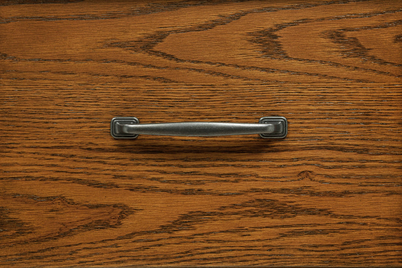 Isla de cocina Mayfair de 3 piezas con mesa extensible de roble oscuro