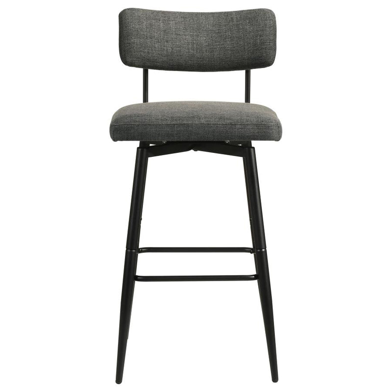 Levine Fabric Upholstered Swivel Bar Chair