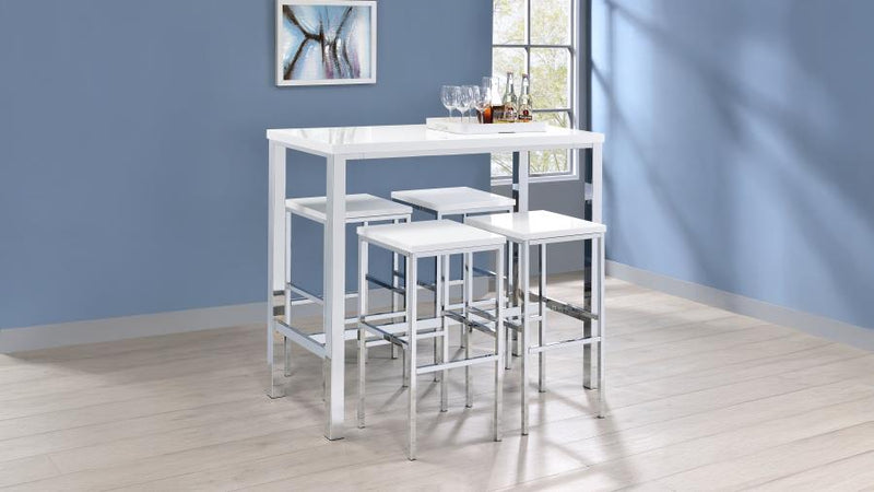 Natividad 5-piece Pub Height Bar Table Set
