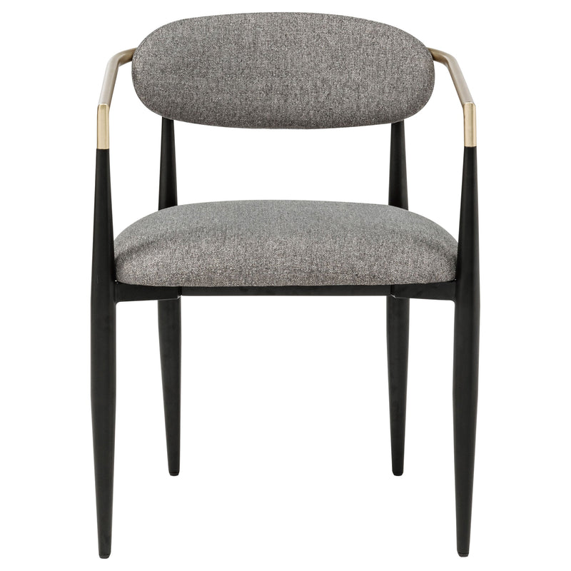 Alexis Fabric Upholstered Dining Arm Chair (Set of 2)