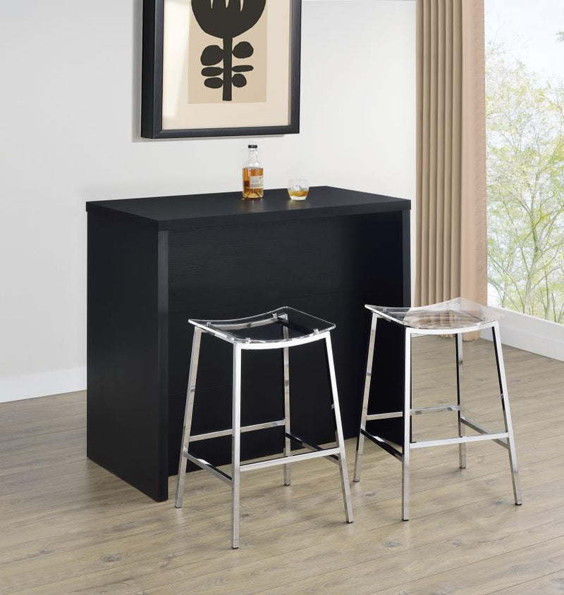 Mueble bar independiente de madera de ingeniería Topanga