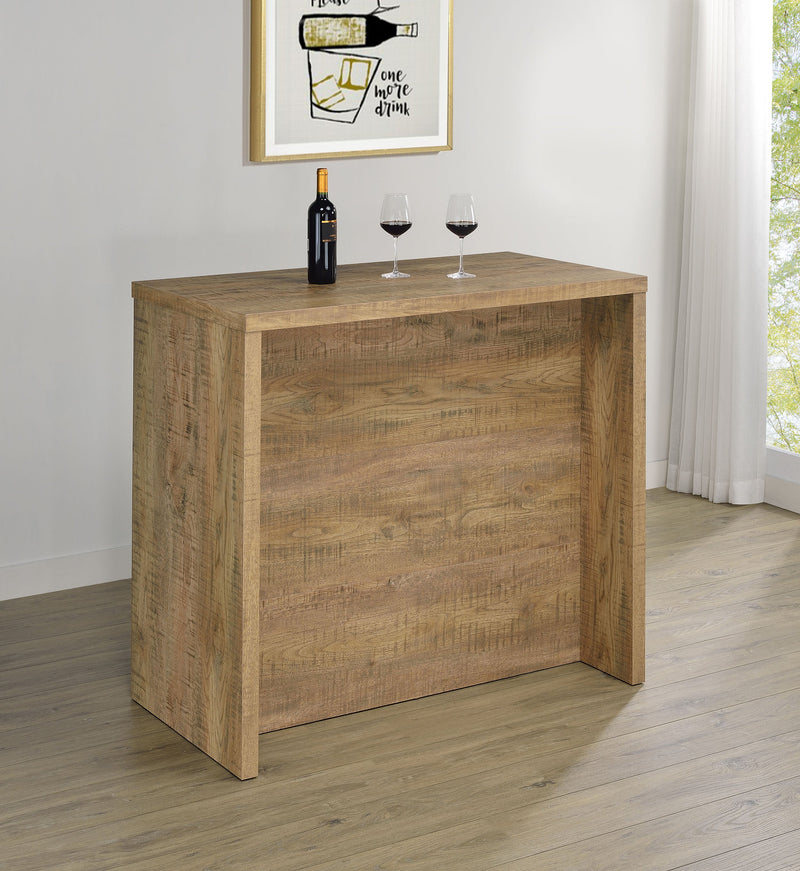 Mueble bar independiente de madera de ingeniería Topanga