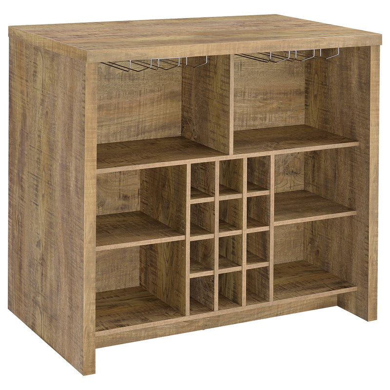Mueble bar independiente de madera de ingeniería Topanga
