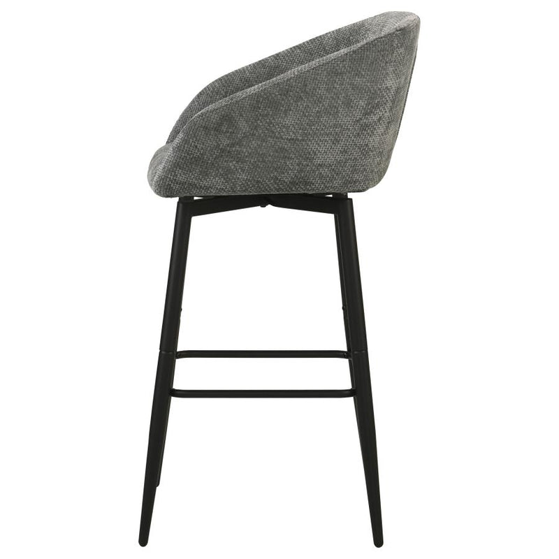 Rainer Fabric Upholstered Swivel