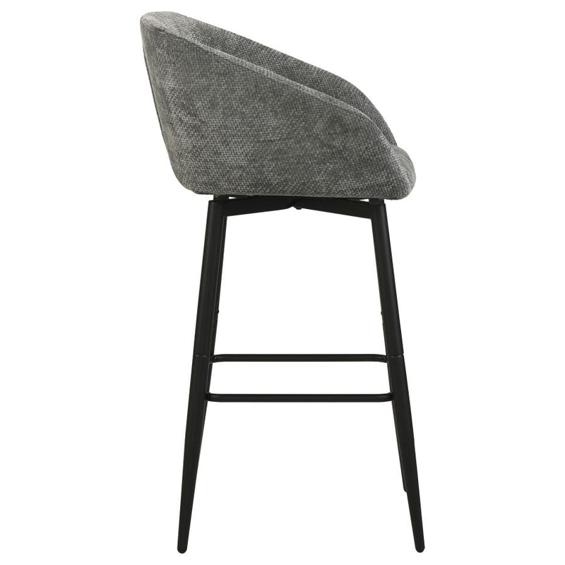 Rainer Fabric Upholstered Swivel