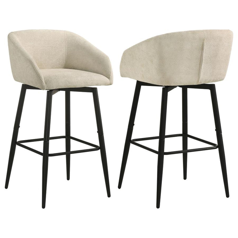 Rainer Fabric Upholstered Swivel