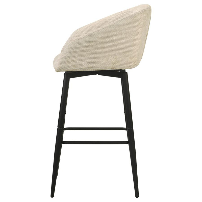 Rainer Fabric Upholstered Swivel
