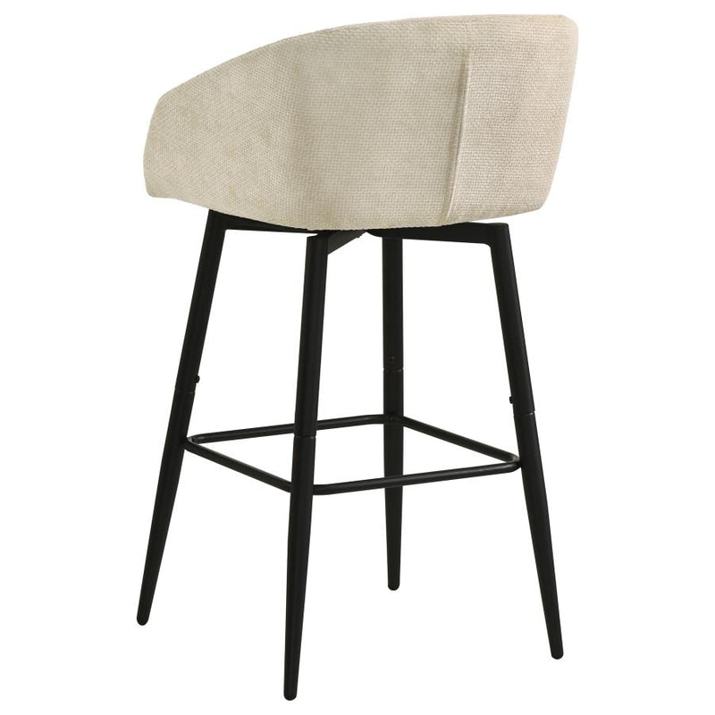 Rainer Fabric Upholstered Swivel
