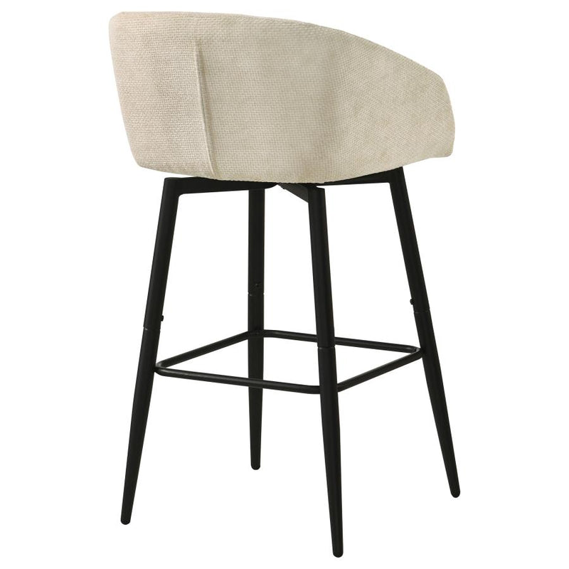 Rainer Fabric Upholstered Swivel