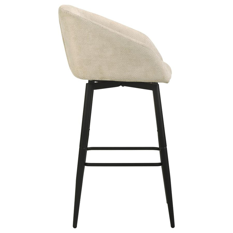 Rainer Fabric Upholstered Swivel