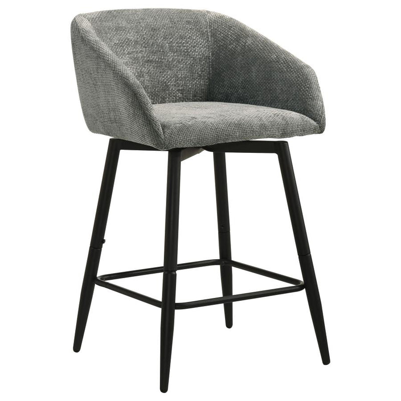 Rainer Fabric Upholstered Swivel
