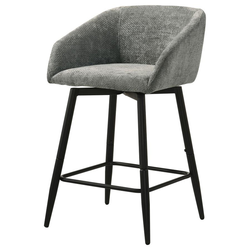 Rainer Fabric Upholstered Swivel
