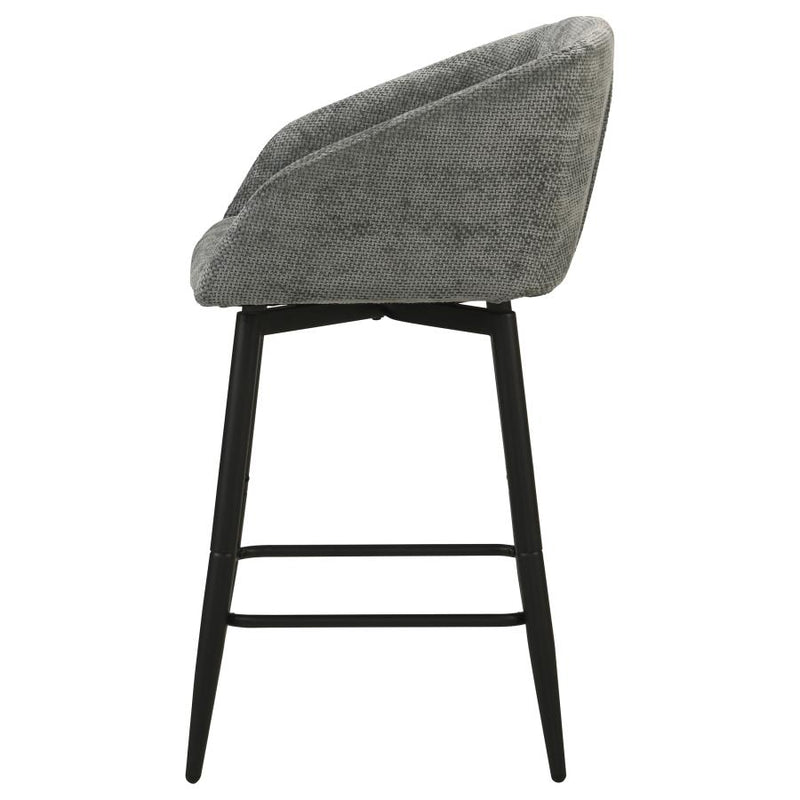 Rainer Fabric Upholstered Swivel