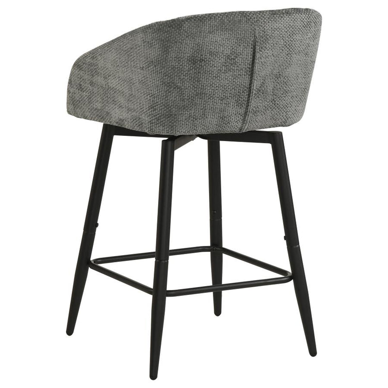 Rainer Fabric Upholstered Swivel