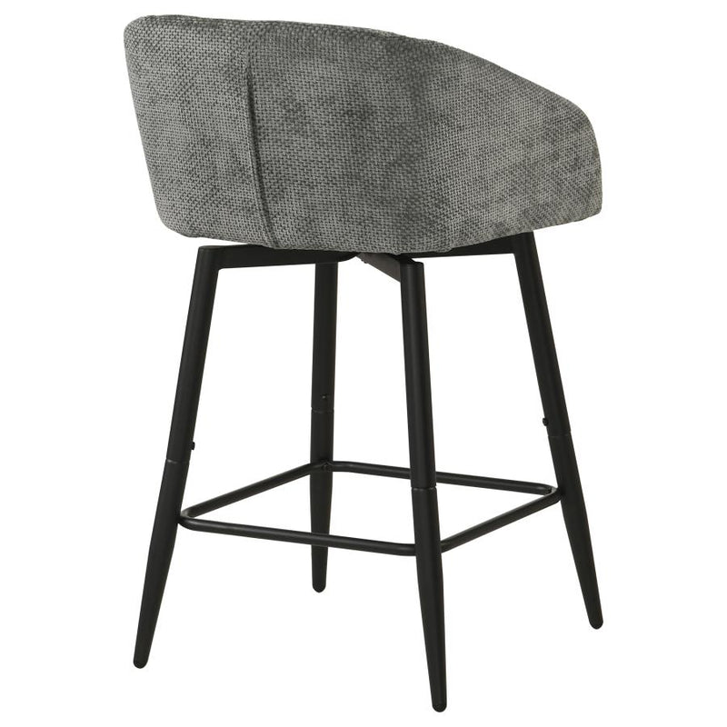 Rainer Fabric Upholstered Swivel