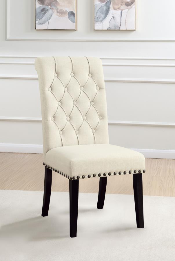 Alana Fabric Upholstered Dining Side Chair (Set of 2)